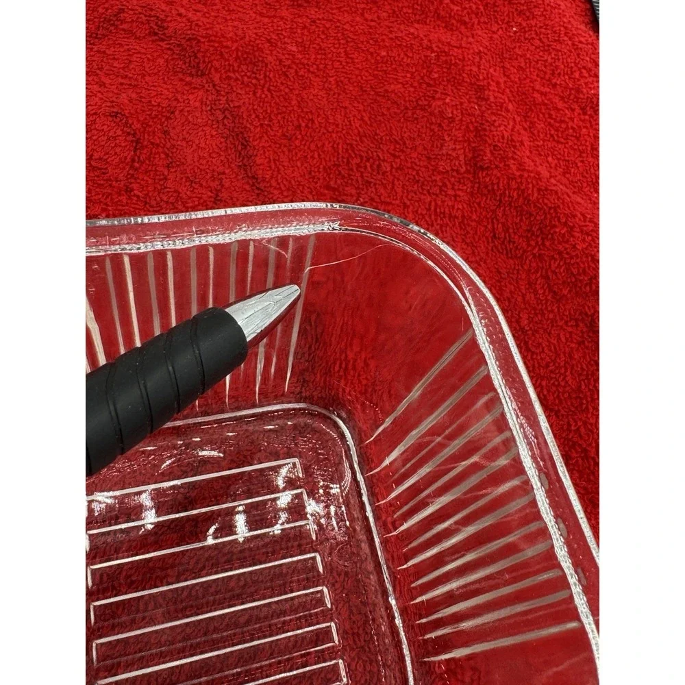 federal glass vintage ribbed